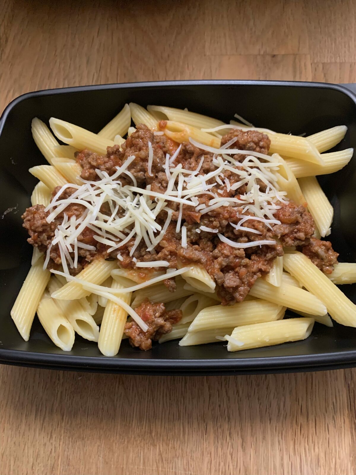Penne bolognaise